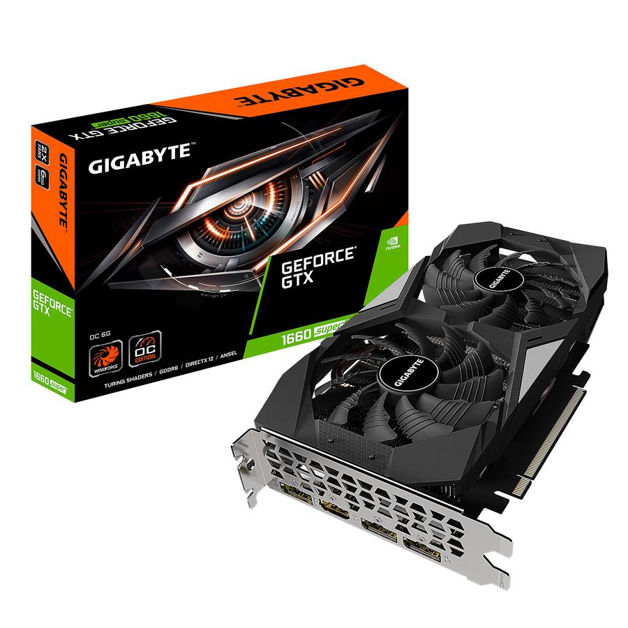 Nvidia Geforce GTX-1660 SUPER OC-Edition 6GoDDR5 (MSI/Gigabyte)