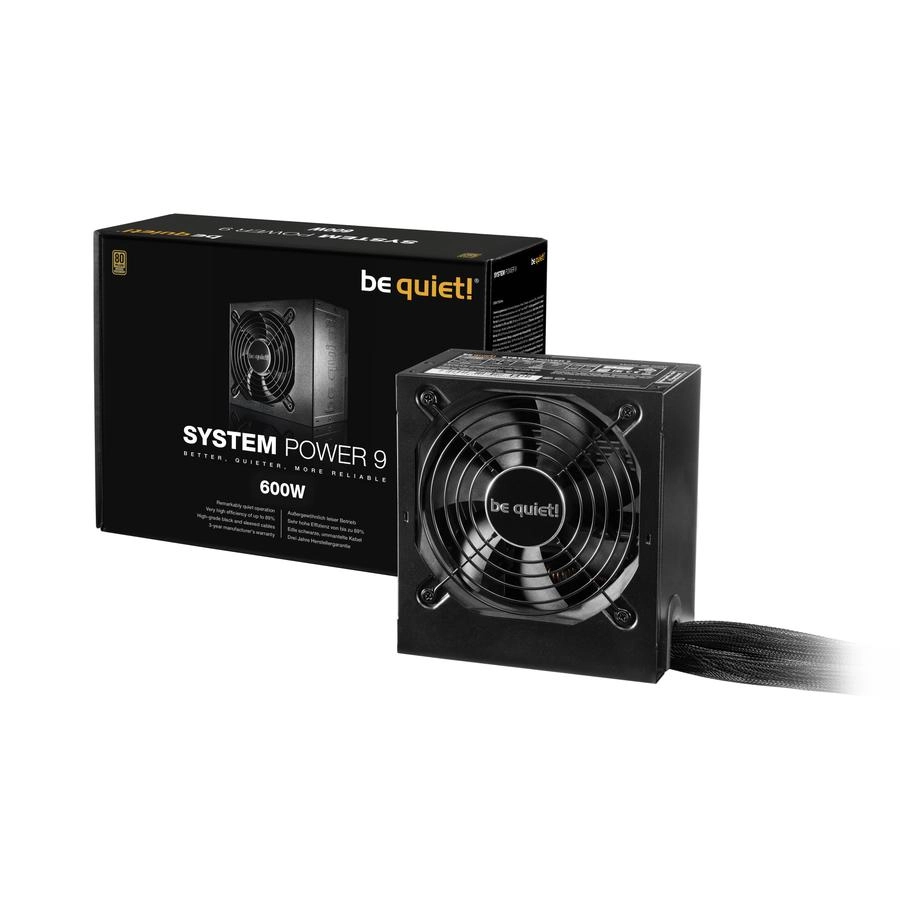 Alimentation 600W Be Quiet System Power 9