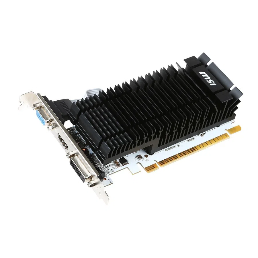 Nvidia GeForce GT-730 2Go DDR3 (MSI/Gigabyte/ASUS)