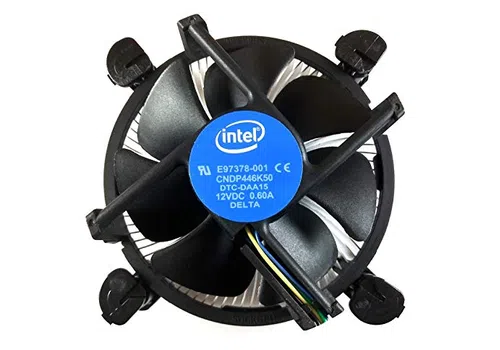 Le ventirad d'origine Intel