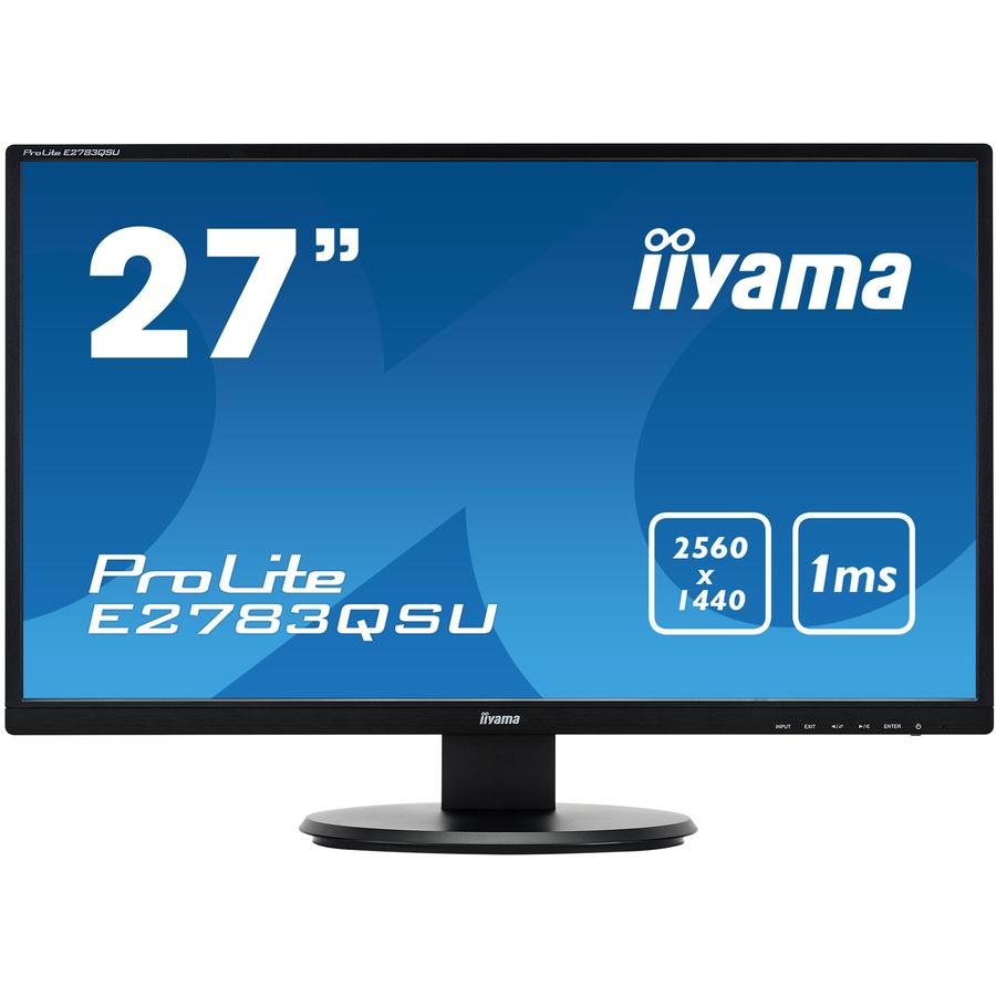 Ecran LED 27p WQHD IIyama Prolite E2783QSU-B1